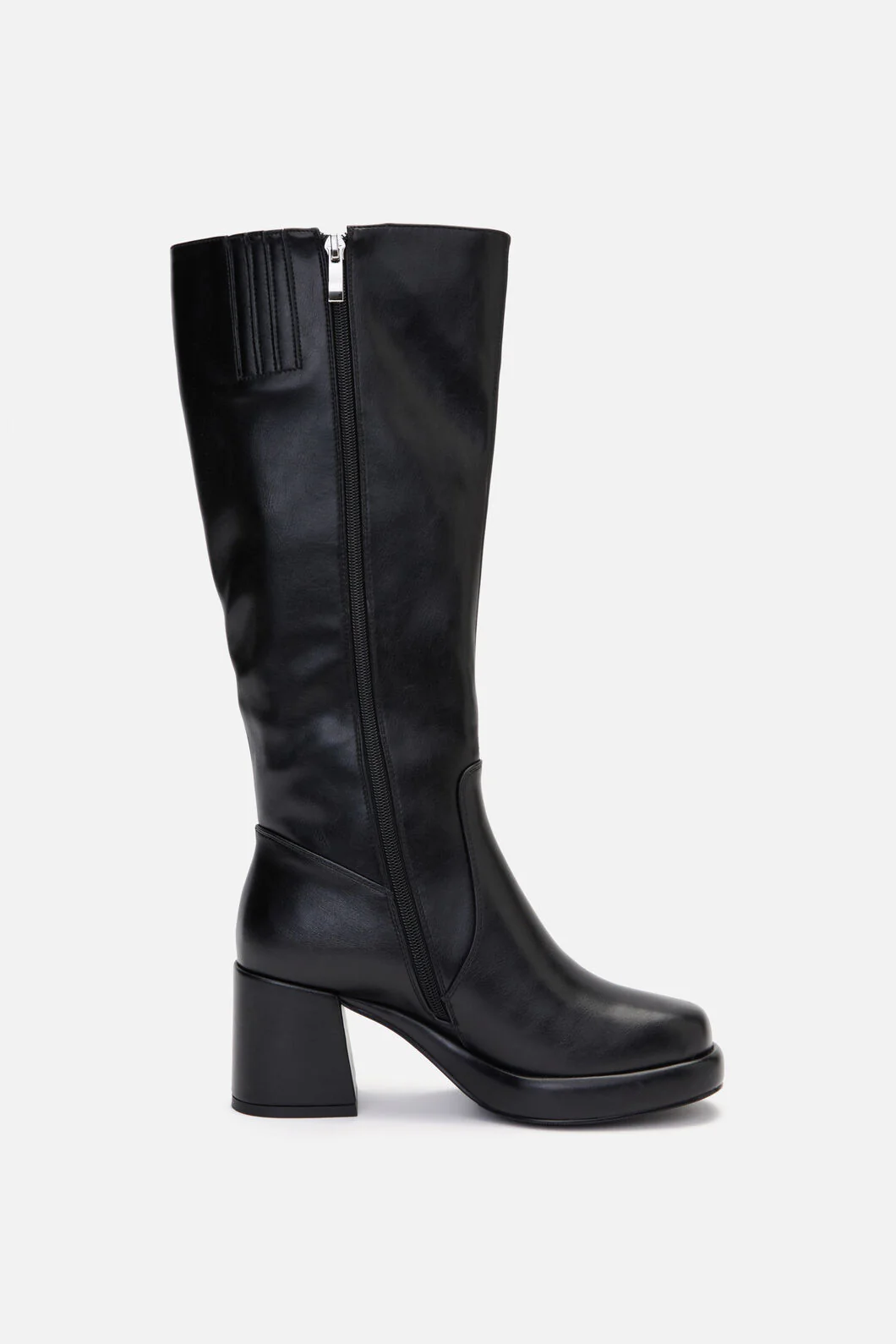 Black Knee High Boot - Image 3