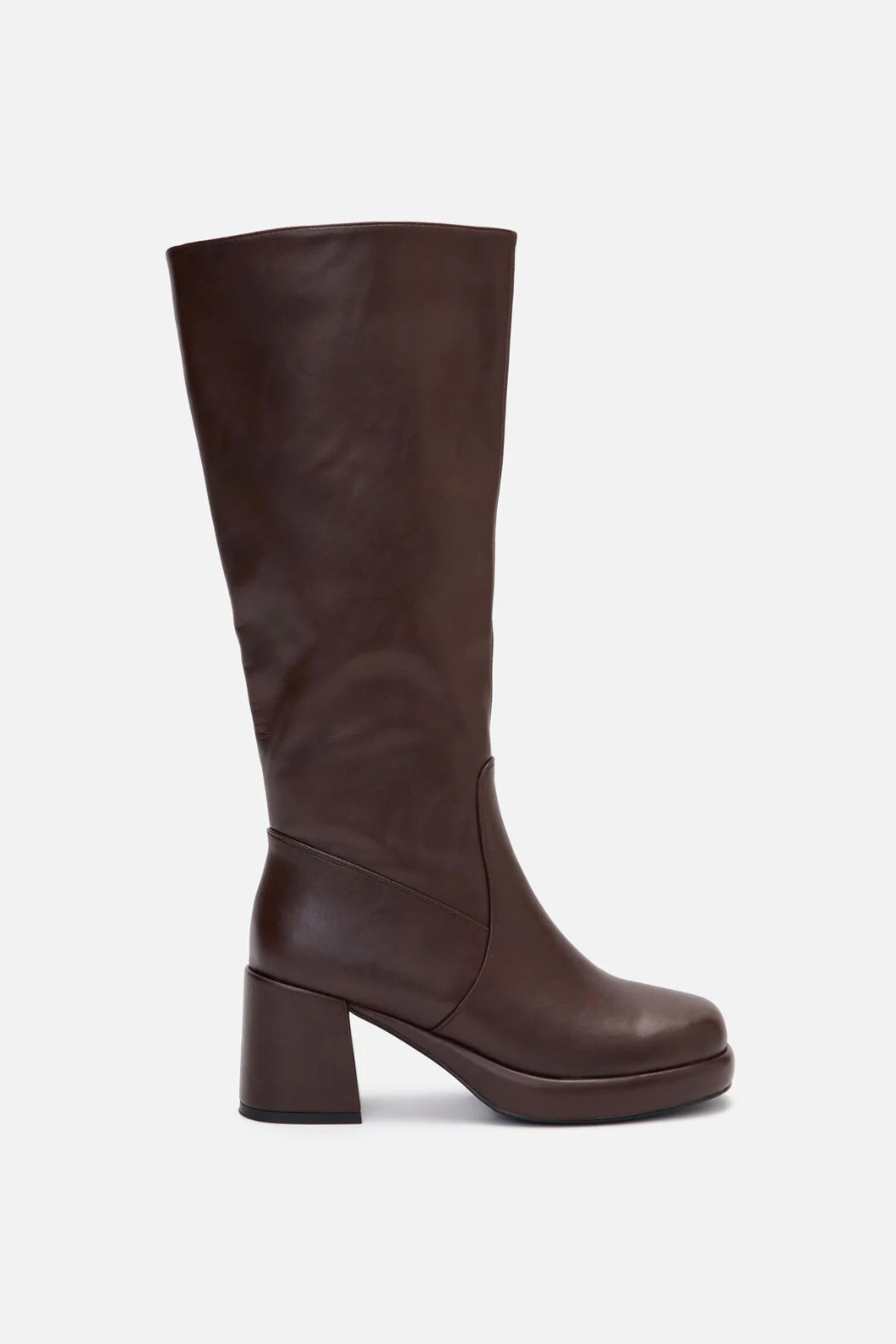 Chocolate Knee High Boot - Image 2