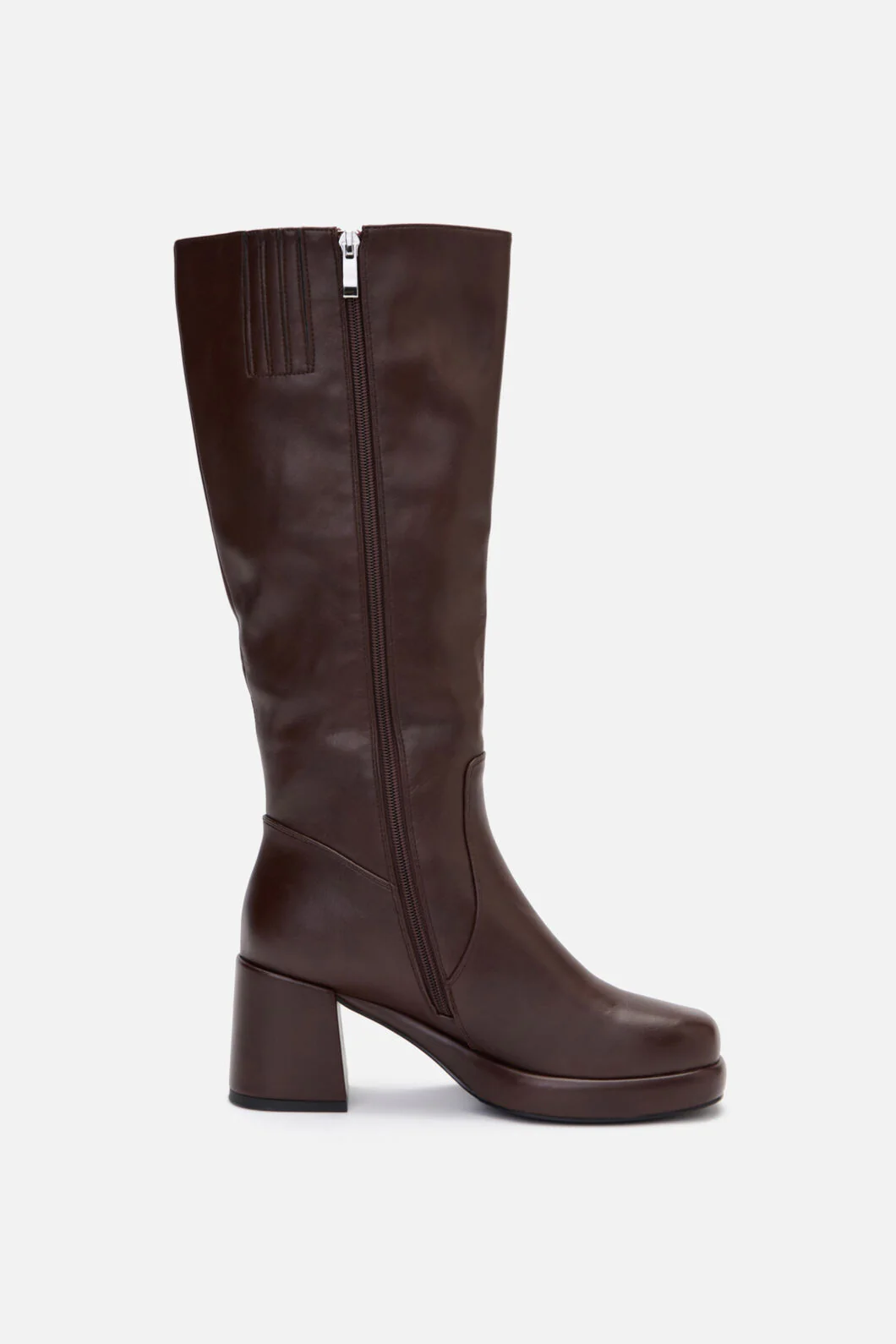 Chocolate Knee High Boot - Image 3