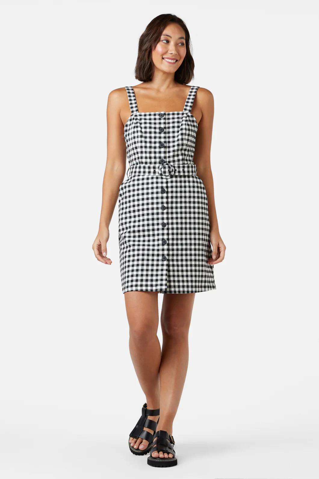 Claire Gingham Pinny - Image 3