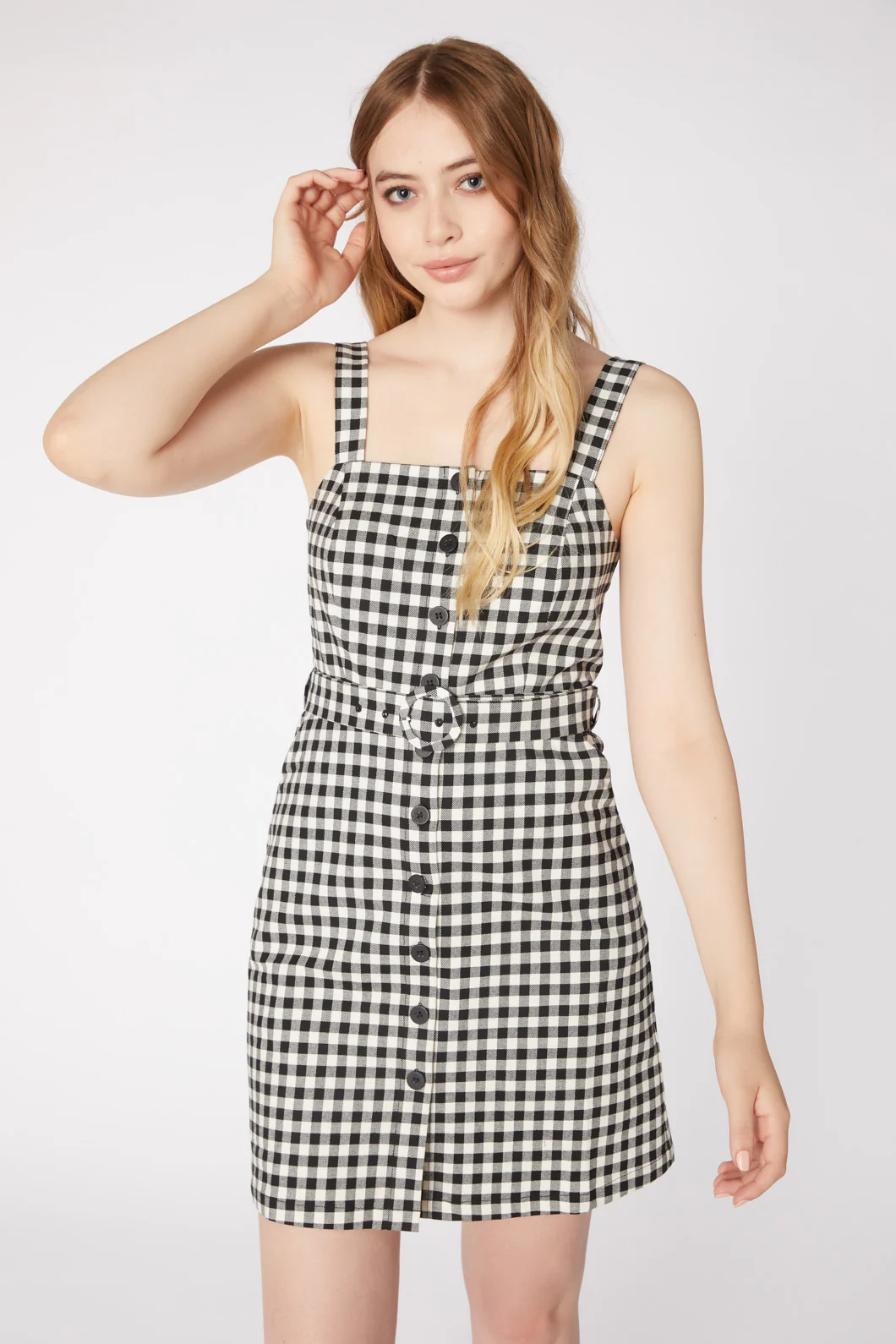 Claire Gingham Pinny - Image 8
