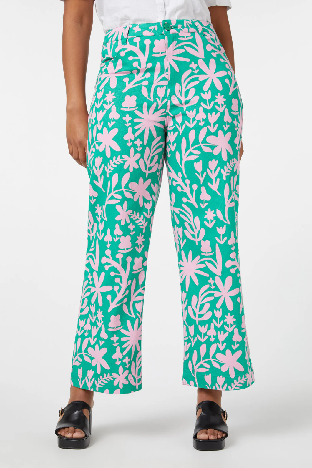 Della Floral Printed Jean - Image 6