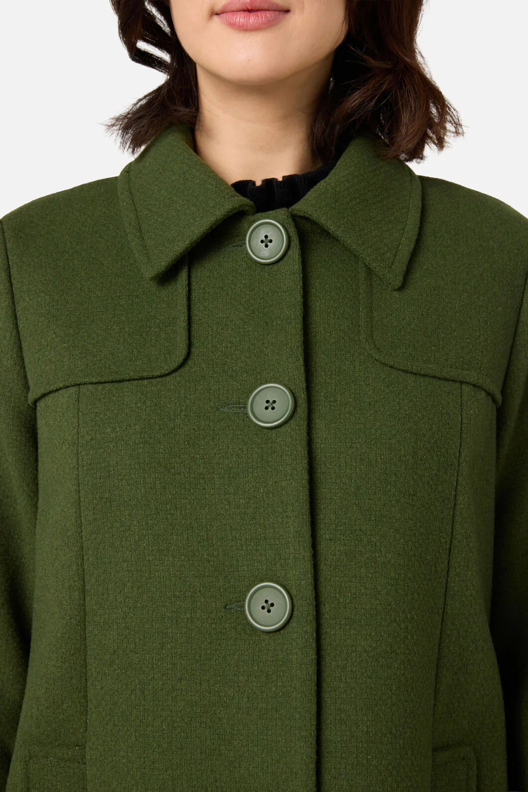 Jacqueline Wool Blend Coat - Image 7