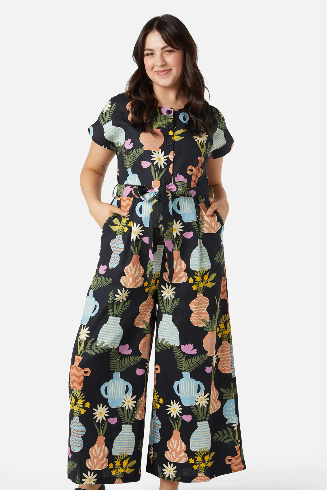 Pretty Vases Jumpsuit - Image 8