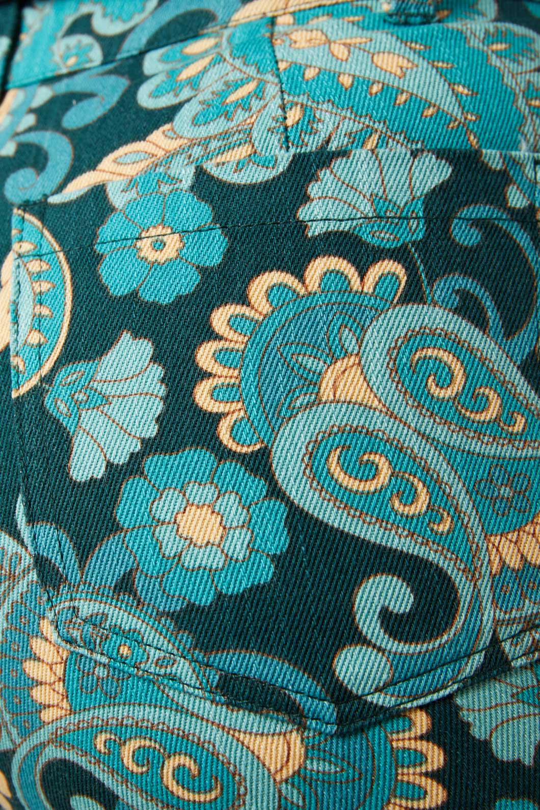 Sunset Paisley Flare Jean - Image 6