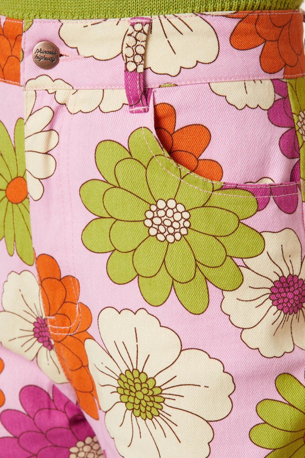Susan Floral Flare Jean - Image 5