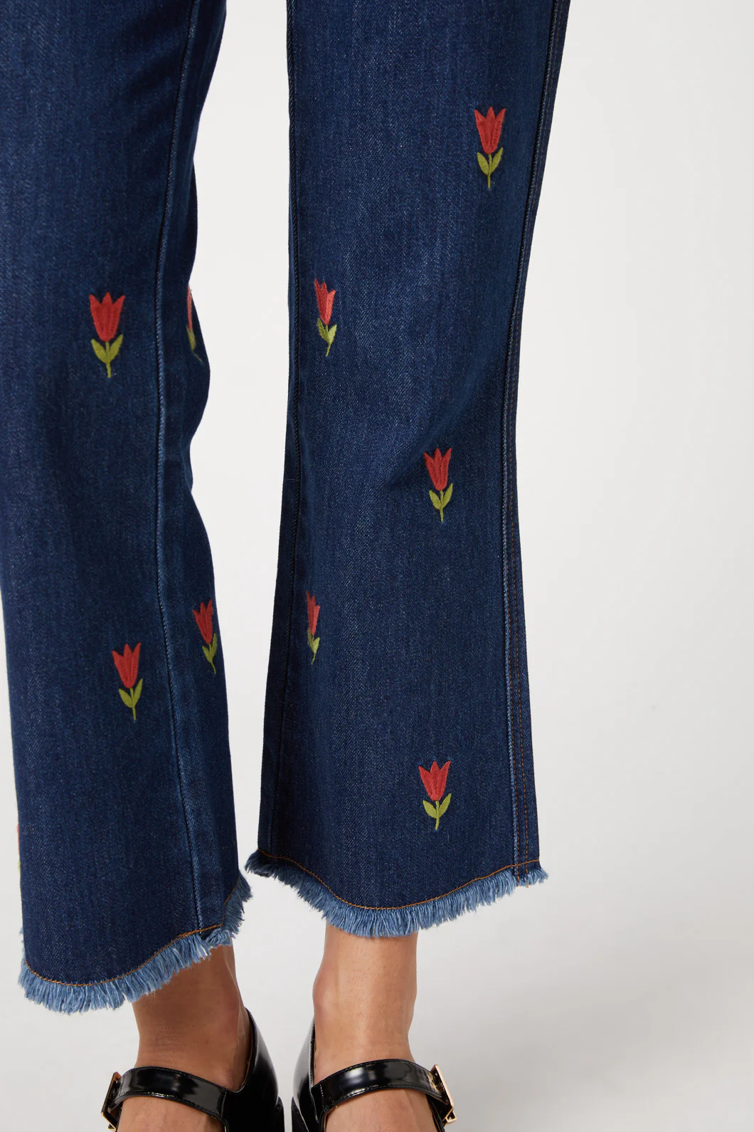 Tulip Embroidered Jean - Image 5