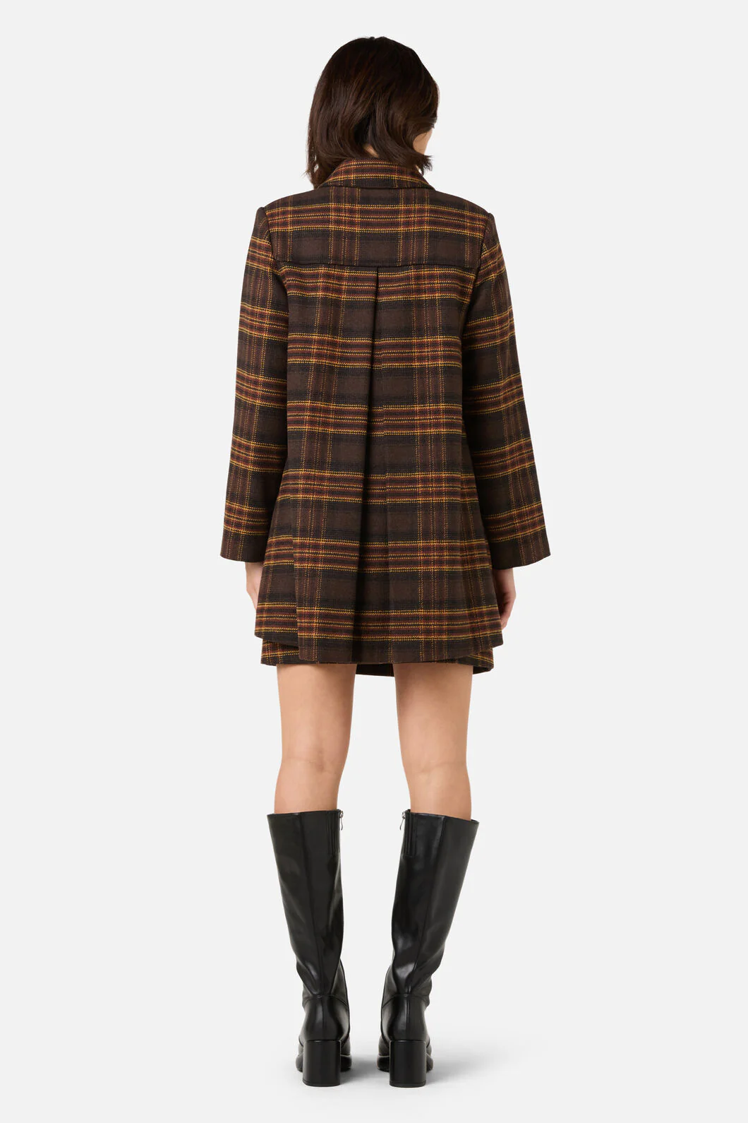 Wilma Check Coat - Image 5